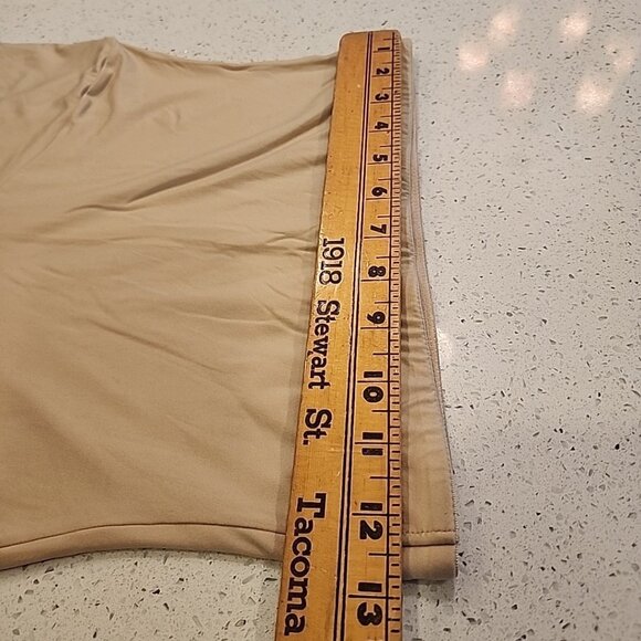 self expressions by maidenform Shapewear Slimming Shorts 2X Nude High Waist 0282 - Picture 4 of 5